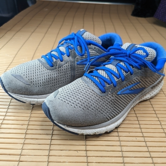 Brooks Men Adrenaline GTS 20 Grey/Blue/Navy Sz 10.0 1103071D051 BRO-052 main image 11
